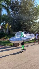 Alien Spaceship Halloween Costume
