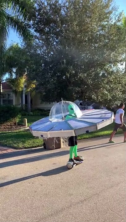 Alien Spaceship Halloween Costume