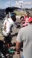 Ce pauvre cycliste est tombé dans un cactus... Douloureux