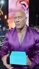 Dwayne The Rock Johnson Debuting the Black Adam Pendant!