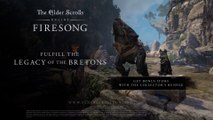 The Elder Scrolls Online Official Firesong Gameplay Trailer