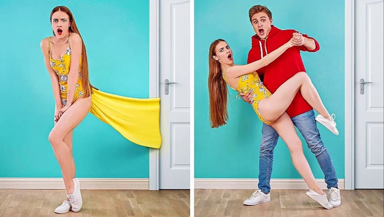 Fixing everything at the last minute | Easy Fashion Hacks for the Party Fashionistas
