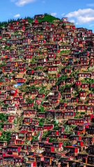 The largest Buddhist school #travel #views #scenery #foryou