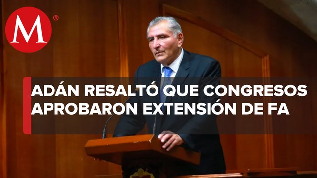 No hay ninguna militarización en el país, afirma Adán Augusto