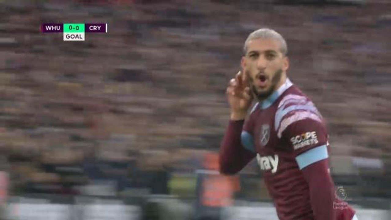 GOAL! Said Benrahma  20'