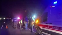 Nevşehir'de partilileri taşıyan otobüs devrildi: Çok sayıda yaralı var
