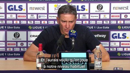 14e j. - Montanier : "On n'a pas joué à notre niveau habituel"