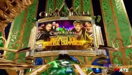 Roman Reigns Vs Logan Paul Full Match Highlights _ WWE Crown Jewel 2022 Highlights _wwecrownjewel(480P)