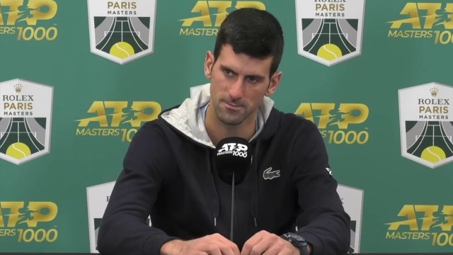 ATP - Rolex Paris Masters 2022 - Novak Djokovic : Holger Rune had the week of his life winning against 5 Top 10 players, he deserved it