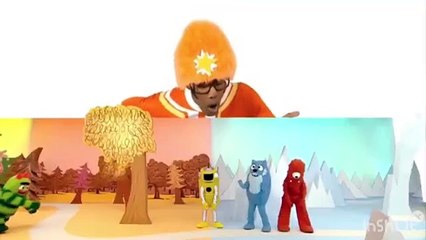 PBS Kids Go! System Cues battles by pikachu from Pokémon (yo gabba gabba