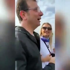 İmamoğlu çiftinin gülümseten diyaloğu
