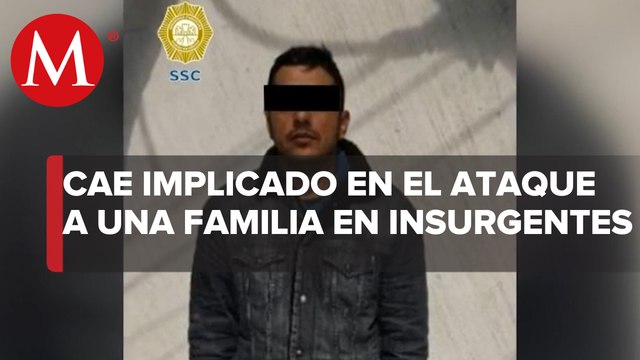 Detienen a responsable de disparar contra una familia en alcaldía Tlalpan, CdMx