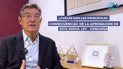 El ex ministro Catalá: "Los concursos de acreedores han aumentado un 20% y subirán más en 2023"