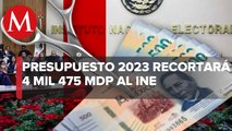 Diputados perfilan recorte de 4 mil 475 mdp al INE en Presupuesto 2023