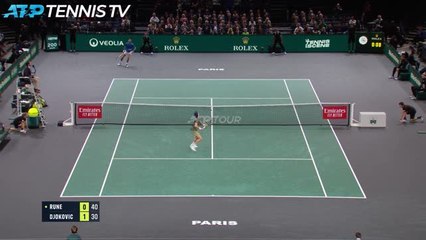 Rolex Paris Masters - Rune domine Djokovic et remporte son premier Masters 1000