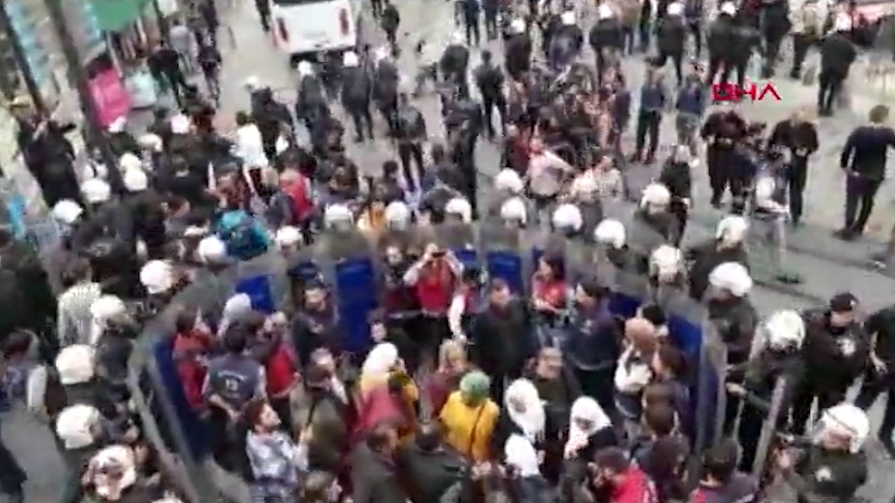 HDP yürüyüşüne polis müdahalesi: 121 gözaltı