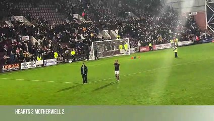 Hearts beat Motherwell 3-2