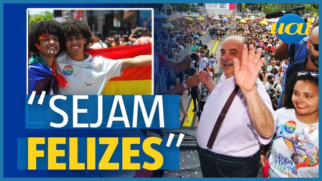 Fuad vai à parada LGBT de BH: Orgulho