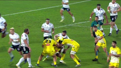 TOP 14 - Essai de Léo AOUF (SR) - CA Brive - Stade Rochelais - Saison 2022:2023