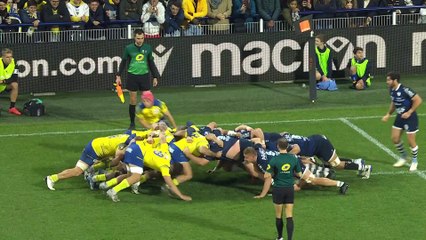TOP 14 - Essai de Thomas ROZIERE (ASM) - ASM Clermont - Aviron Bayonnais - Saison 2022:2023