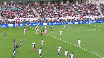 TOP 14 - Essai de Emilien GAILLETON (SP) - Section Paloise - Union Bordeaux-Bègles - Saison 2022:2023