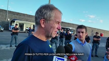 Migranti, comandante Humanity: "Soluzione sia a Catania, illegale lo stop dello sbarco"
