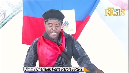 Télécharger la video: Pòt pawòl G-9 an fanmi ak alye, Jimmy Cherizier alyas Babekyou) anonse yo debloke tèminal vare-a.