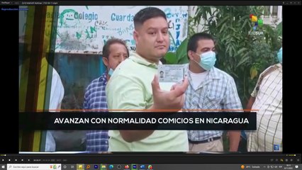 Download Video: teleSUR Noticias 17:30 06-11: Con normalidad transcurren comicios en Nicaragua