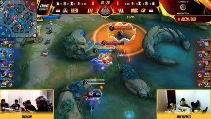 ONIC RISE UP || GEEK FAM ID VS ONIC ID || GRAND FINALS MPLI 2022