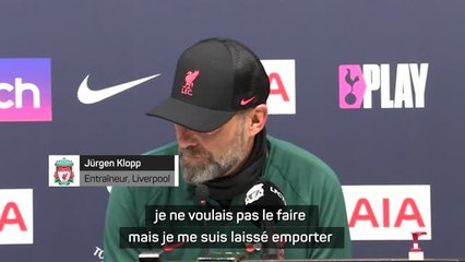 15e j. - Klopp, une célébration polémique ? "Je me suis un peu laissé emporter"