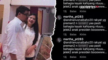 Hina Kahiyang Anak Jokowi, Pemilik Akun Dilaporkan oleh Relawan Bobby