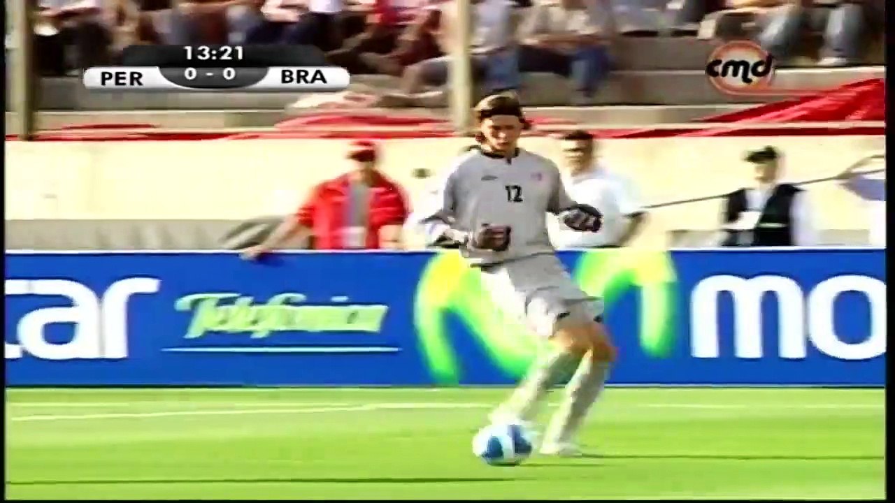 ELIMINATORIAS SUDÁFRICA 2010 - Perú (1 - 1) Brasil - FECHA 3