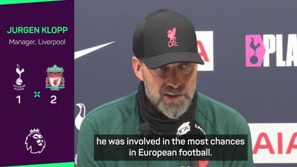 'Insane' Salah will be remembered as one of the best - Klopp