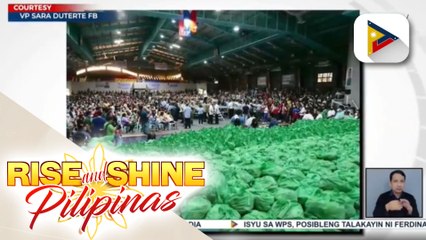 Mga naapektuhan ng bagyong Paeng sa Cavite, nakatanggap ng tulong mula kay VP Sara Duterte at Sen. Revilla