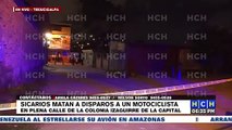 ¡En plena calle! Asesinan a disparos a un motociclista en la colonia Izaguirre de Tegucigalpa
