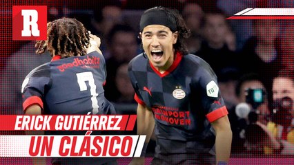 Erick Gutiérrez marcó el gol para llevarse el CLÁSICO de 'mexas' entre Ajax y PSV