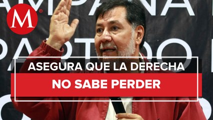 Noroña advierte que un mal candidato pone en peligro continuidad de la 4T