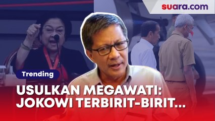 Dilema Ganjar vs Puan, Rocky Gerung Malah Usul Megawati Jadi Calon PDIP