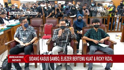 Saksi-Saksi di Sidang Bharada E, Ricky Rizal, dan Kuat Maruf Diambil Sumpahnya