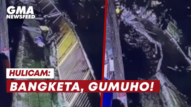 Hulicam: Bangketa sa Makati, gumuho! | GMA News Feed