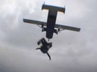 Nathalie Nicaud en chute libre