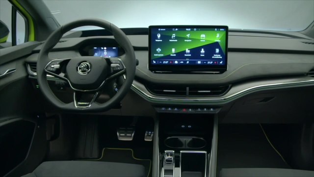 ŠKODA ENYAQ RS iV - Sportliches Interieur mit RS-Details und zwei exklusive Design Selections