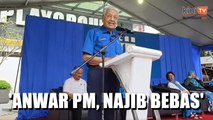 Dr M: Najib akan bebas, kes Zahid gugur jika Anwar PM