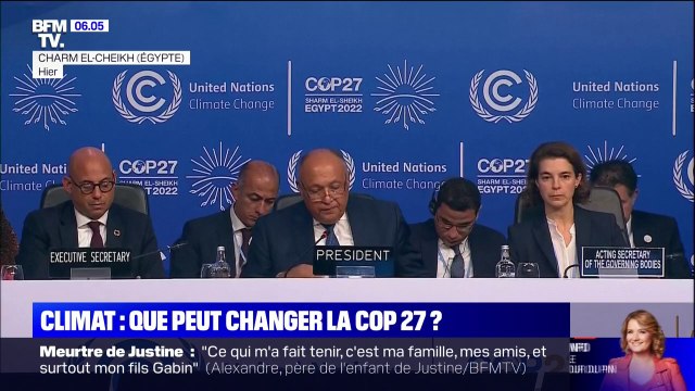 Quels sont les enjeux de la COP27 sur le climat qui a débuté dimanche en Égypte?