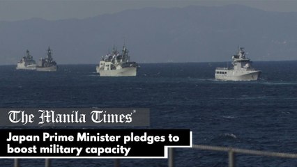 Japan Prime Minister pledges to boost military capacity