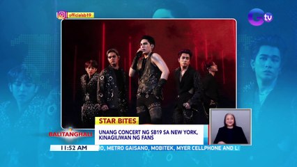 Unang concert ng SB19 sa New York, kinagiliwan ng fans | BT
