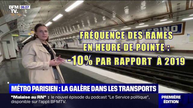 Ça m'arrive de laisser passer un ou deux métros : la galère des usagers du métro parisien