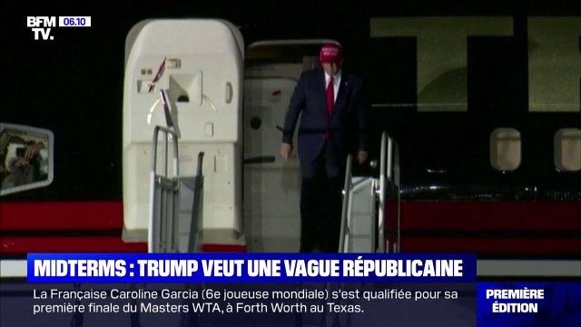 Midterms aux États-Unis: Donald Trump en campagne pour une vague républicaine