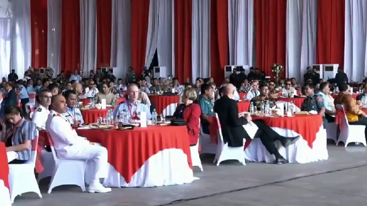 Demo Pesawat Tempur Rafale di Halim Perdana Kusuma, Jakarta