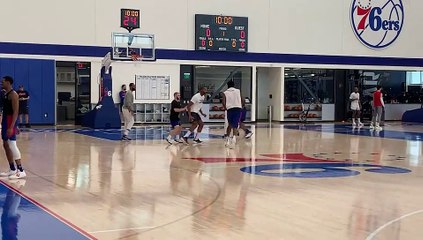Joel Embiid Returns to Practice Ahead of Suns Game